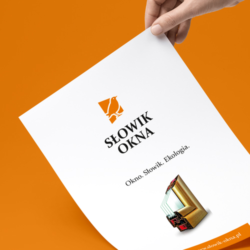 Słowik Okna – identyfikacja wizualna