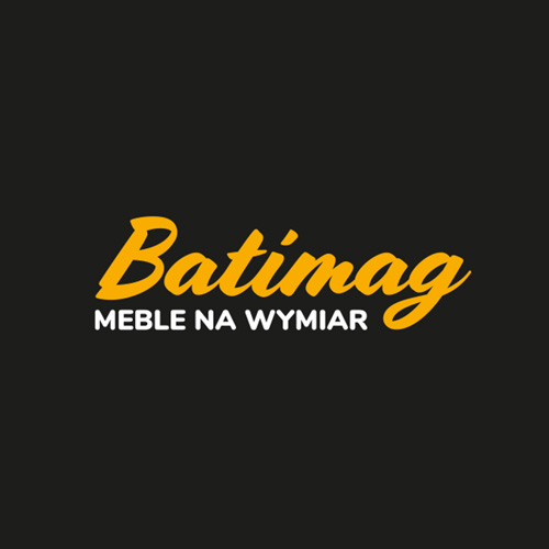 Batimag – logo, oklejanie pojazdu, wizytówki.